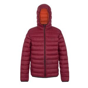 Regatta Mens Marizion Baffled  Padded Jacket / Dark Maroon